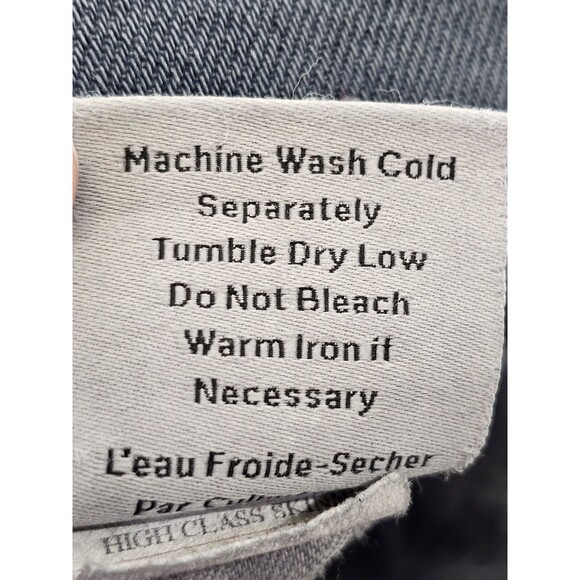 James Jeans 30 High Class Skinny Ankle High Rise Denim Blue Pants Stretch EUC - Picture 8 of 8